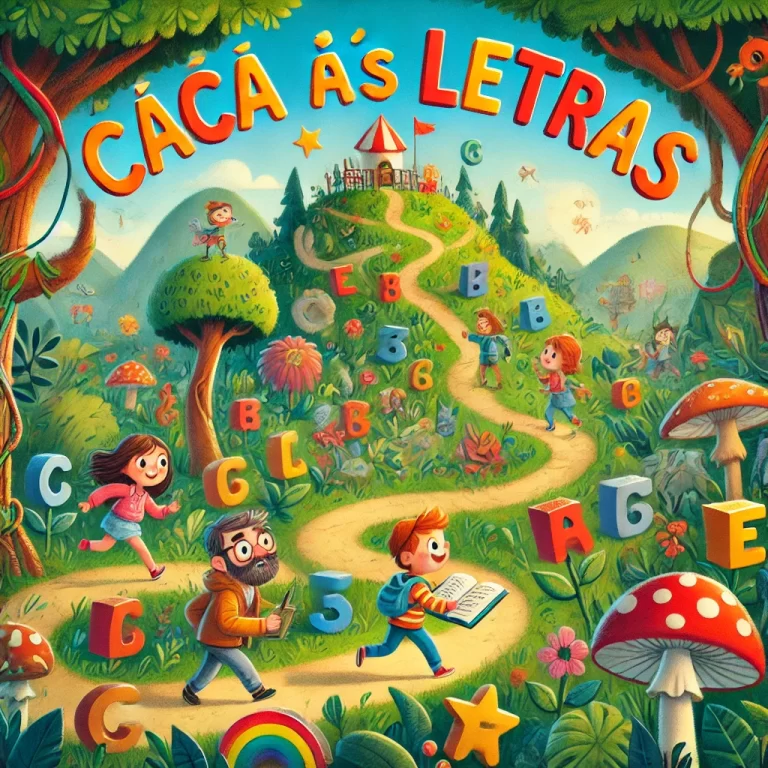 Mundo mágico das letrinhas 02 - Caça às Letras